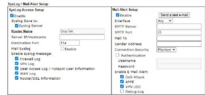 Draytek Vigor 3910 - IV-1-3 -1 DoS Defense - 2