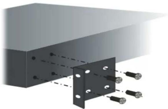 Draytek Vigor 3910 - I-2-2 Rack-Mounted Installation - 2