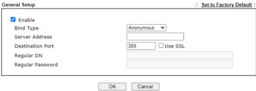 Draytek Vigor 3910 - II-5-6-1 General Setup - 1