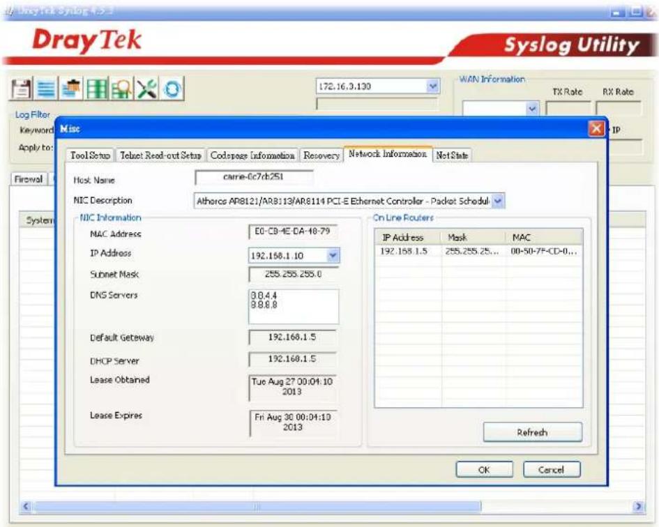 Draytek Vigor 3910 - Note: - 3