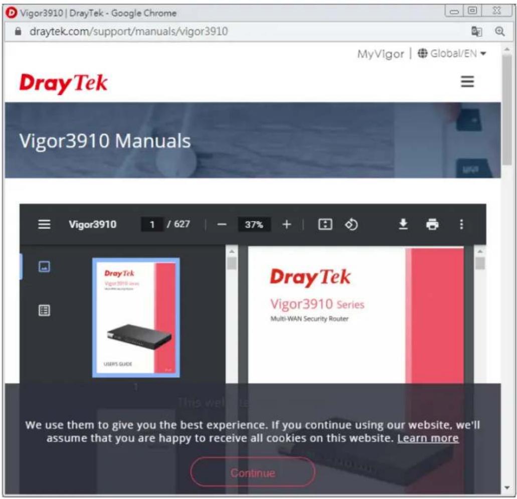 Draytek Vigor 3910 - I-5-6 Manual Download - 7