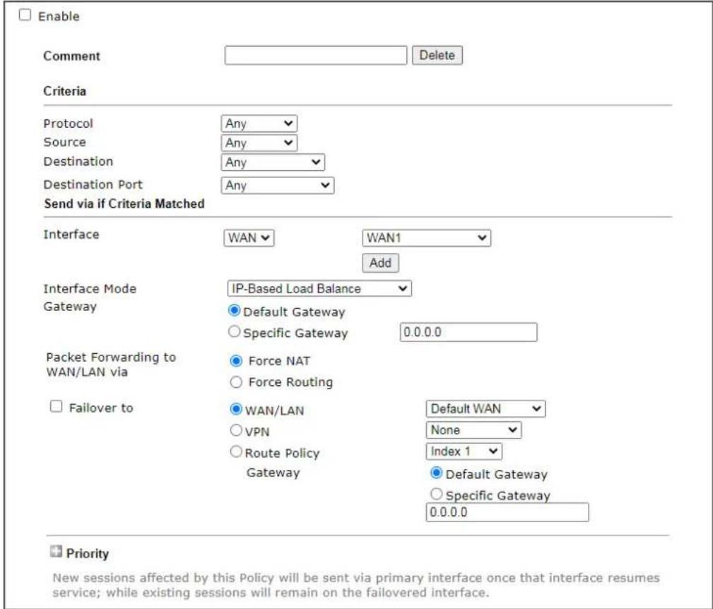 Draytek Vigor 3910 - II-6-2-1 General Setup - 6