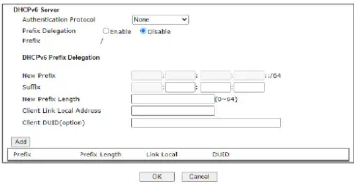 Draytek Vigor 3910 - II-3-1-3 Details Page for LAN1 – IPv6 Setup - 2