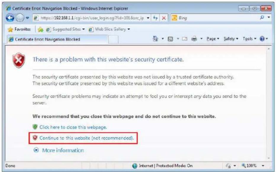 Draytek Vigor 3910 - Authentication via Web - 1