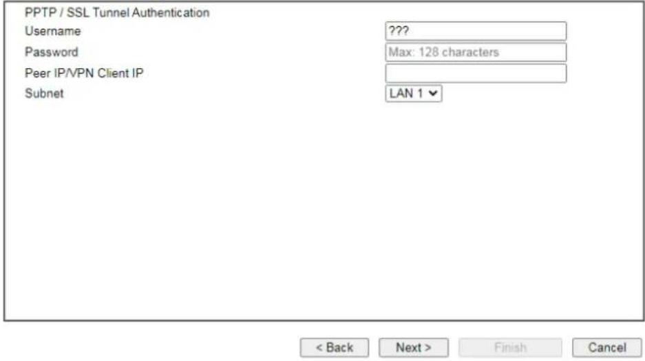 Draytek Vigor 3910 - VPN Authentication Setting - 1