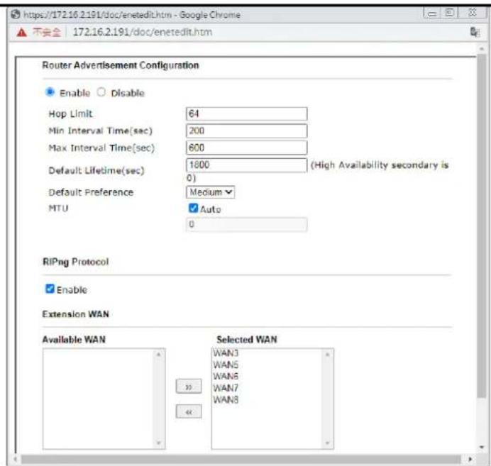 Draytek Vigor 3910 - II-3-1-3 Details Page for LAN1 – IPv6 Setup - 3