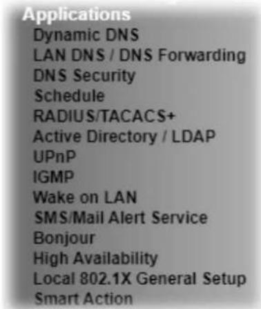 Draytek Vigor 3910 - Web User Interface - 1