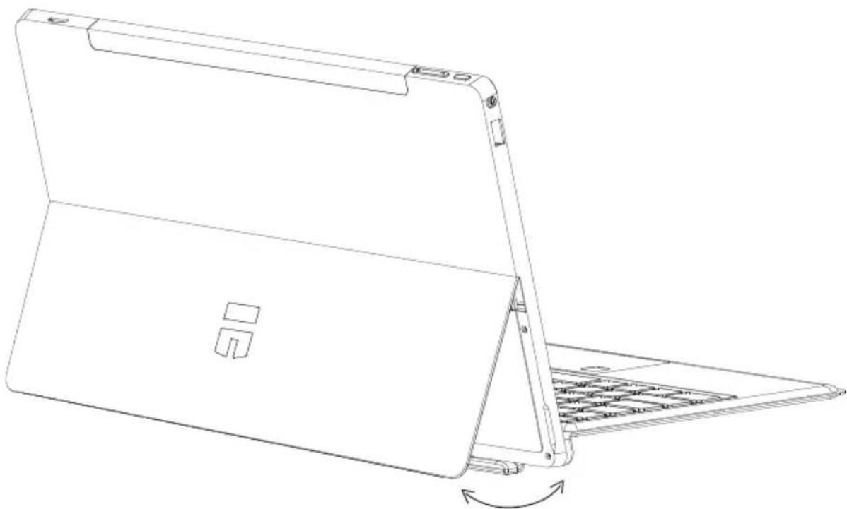 TrekStor PrimeTab S11B - Den Ständer verwenden - 1