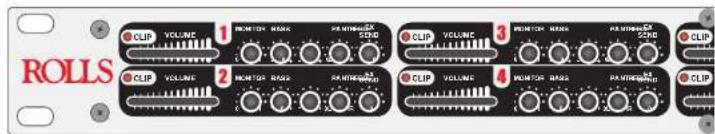 ROLLS RM65B - RM65b HEXMIX Professional Audio Mixer - 1