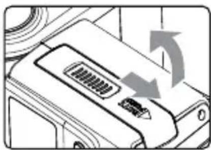 Cactus RF60x - Inserting Batteries - 1