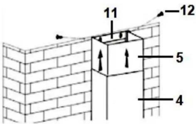SCHNEIDER SL S4-90 A++ BTZ - b. INSTALLATION OF THE CHIMNEY / RECIRCULATION MODE - 3