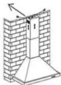 SCHNEIDER SL P1-60 A IXEZ - FIXING THE CHIMNEY TO → - 2