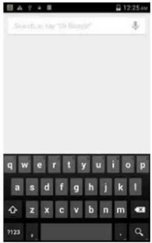 Search, or say "OH Google!" q w e r t y u i o p a s d f g h j k l z x c v b n m ?123 , .