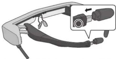 EPSON Moverio BT-35E - Replacing the Temple Grip - 4