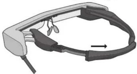 EPSON Moverio BT-35E - Replacing the Temple Grip - 2