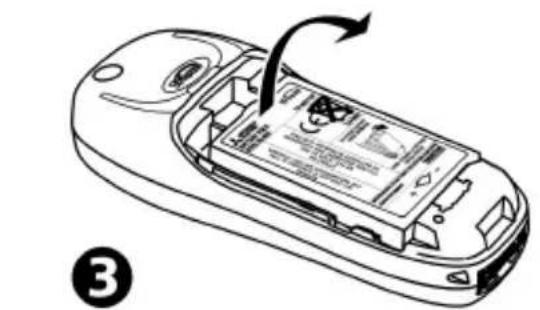 MITSUBISHI Trium 110 - Removing the battery - 2