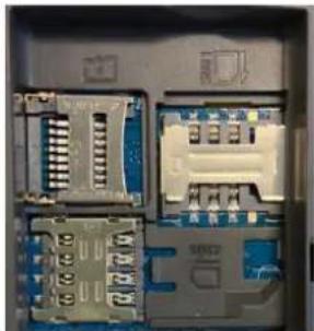 LOGICOM Le Posh 280 - Inserting and removing the SIM card - 1