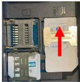 LOGICOM Le Posh 280 - Inserting and removing the SIM card - 4