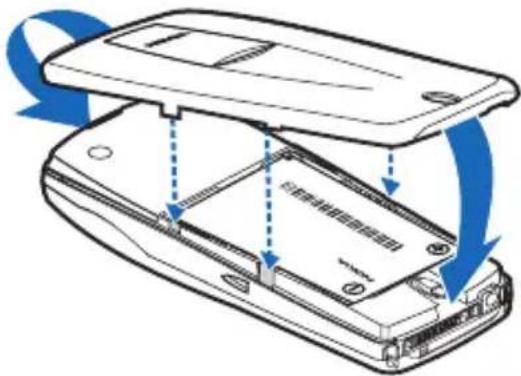NOKIA 6560 - - REPLACE THE BACK COVER - 1