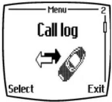 NOKIA 6360 - Check call history - 1