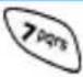NOKIA 6360 - Enter punctuation and other characters - 2