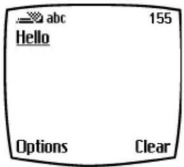NOKIA 6360 - • WRITE WITH PREDICTIVE TEXT - 1