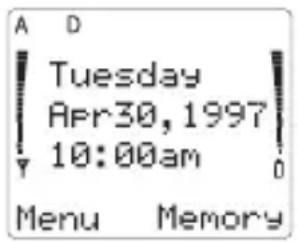 NOKIA 2180 - Menu 4 11, Network Time - 1