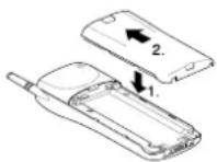 NOKIA 638 - Installing a Battery - 1