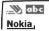NOKIA 1220 - Predictive text example - 5