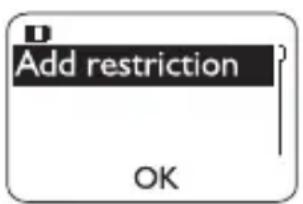 NOKIA 5120 - Restricting outgoing calls - 1