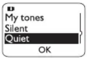 NOKIA 5120 - Quick alert settings - 1