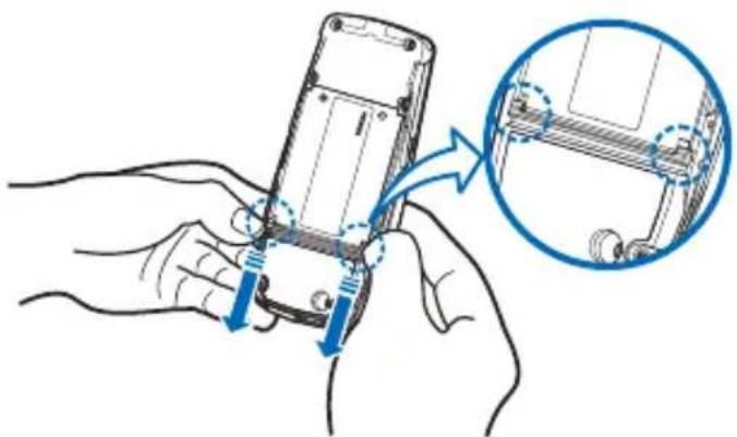 NOKIA 2260 - Remove the battery - 3