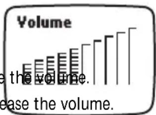 NOKIA 2260 - Adjust the earpiece volume - 1