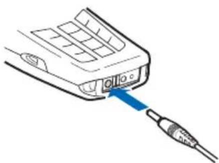 NOKIA 2260 - Charge the battery - 1