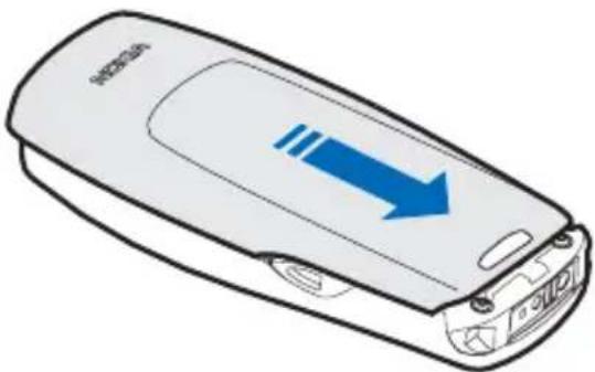 NOKIA 2260 - Install the battery - 3