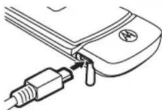 MOTOROLA W385 - cable connections - 2