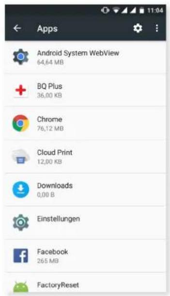 bq Aquaris U2 - APPS - 4