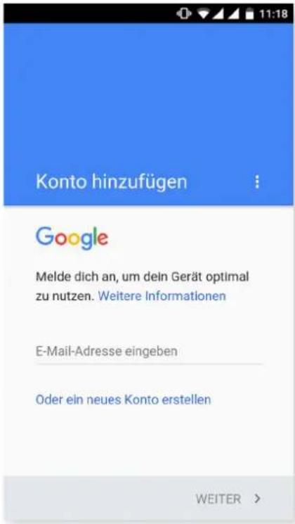 bq Aquaris U2 - Gmail-Konto konfigurieren - 1