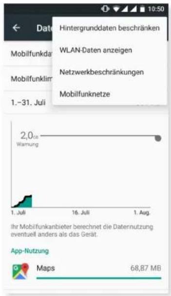bq Aquaris U2 - DATENVERBRAUCH - 2