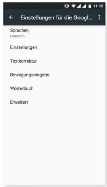 bq Aquaris U2 Lite - SPRACHE UND TEXTEINGABE - 3