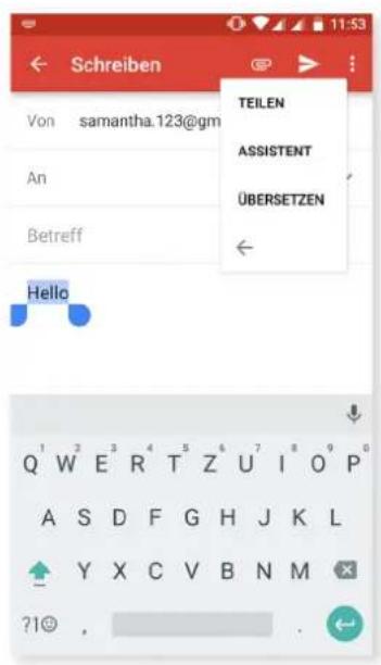 bq Aquaris U2 Lite - Textauswahl - 3