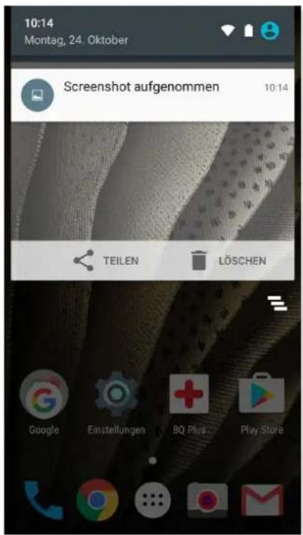 bq Aquaris U2 Lite - Benachrichtigungsleiste - 1