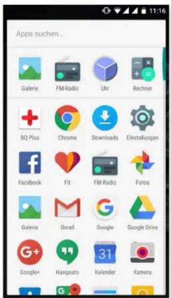 bq Aquaris U2 Lite - Apps - 1