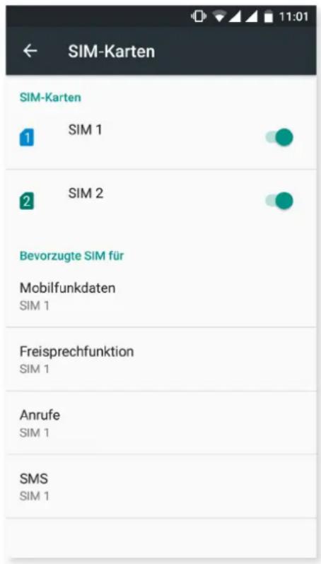 bq Aquaris U2 Lite - SIM-KARTEN - 1