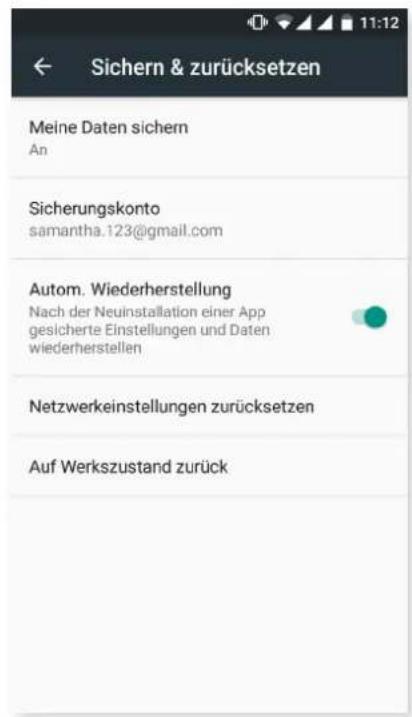 bq Aquaris U2 Lite - SICHERN UND ZURÜCKSETZEN - 1