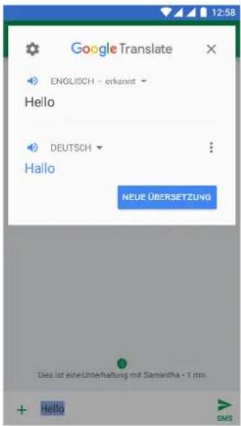bq Aquaris VS Plus - Textauswahl - 3