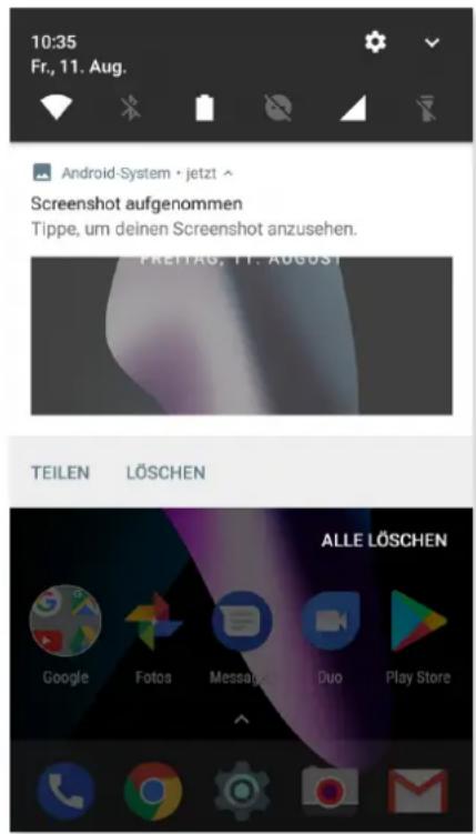 bq Aquaris VS Plus - Benachrichtigungsleiste - 5