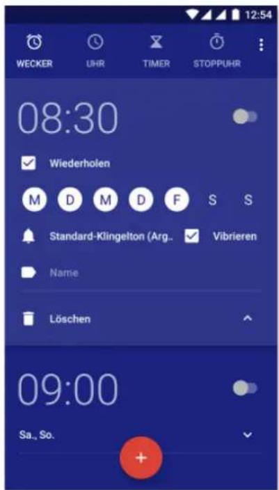 bq Aquaris VS Plus - Uhr - 1
