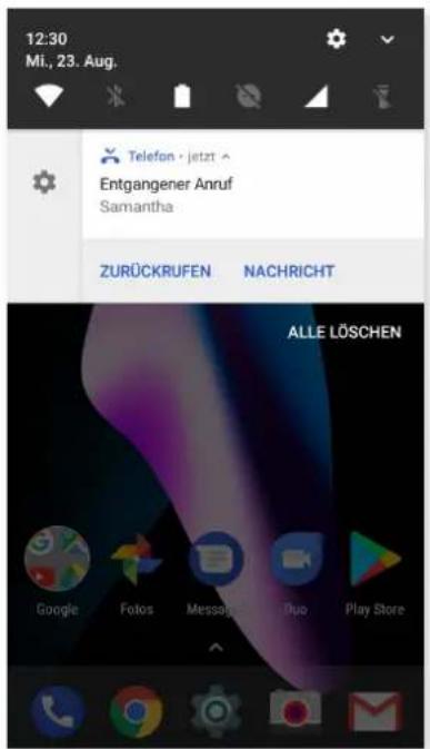 bq Aquaris VS Plus - Benachrichtigungsleiste - 2