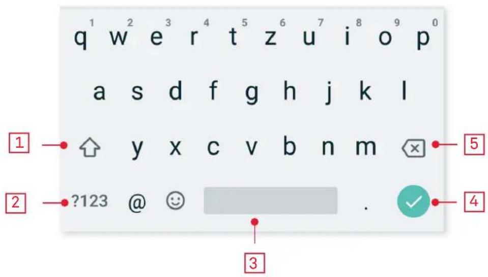 bq Aquaris X2 - Tastatur - 1